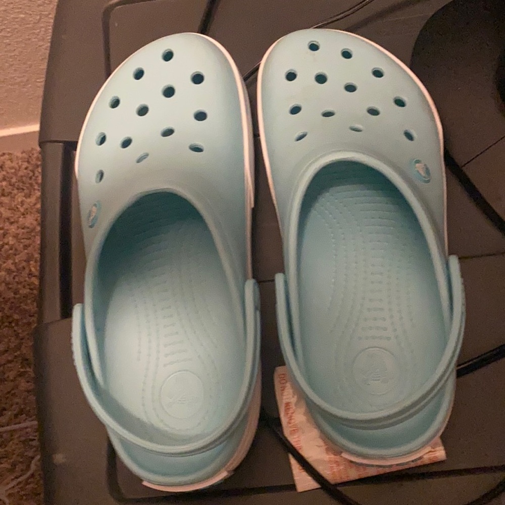 Light Blue Crocs